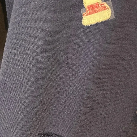 Polo Ralph Lauren American Flag Navy Hoodie - Women’s Size Large - Picture 3 of 5